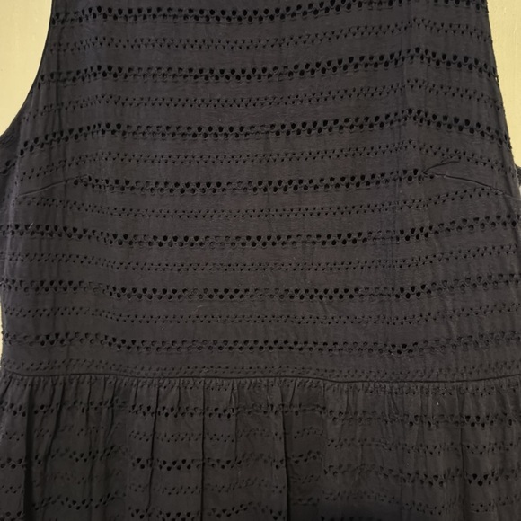 LOFT NAVY DRESS - Picture 3 of 12